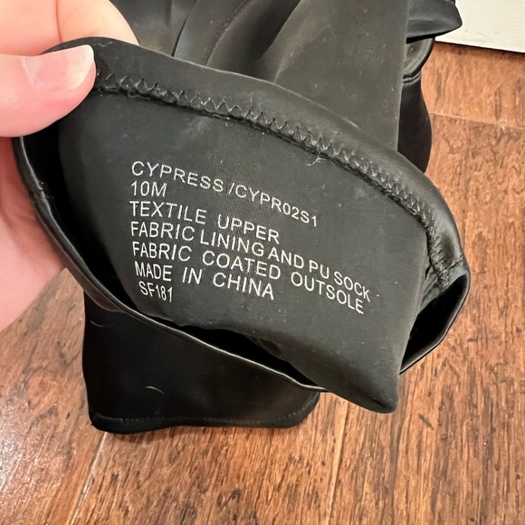 Steve Madden Cypress satin boots women’s size 10 black - Picture 2 of 9